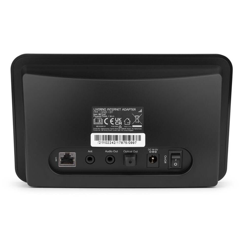 Audizio Livorno DAB Internet Radio Tuner - DAB+ Adaptor for Home ...