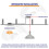 Power Dynamics 2-Room PD NCBT601 Wireless Bluetooth Ceiling Speaker System 3