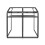 Vonyx DB3 Mobile DJ Booth Deck Stand with Black & White Lycra Facade Covers 3