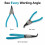External Bent Nose Snap  Pliers 6-Inch for External Snap Rings High Quality 3D Printer Installation Tools 8