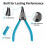 External Bent Nose Snap  Pliers 6-Inch for External Snap Rings High Quality 3D Printer Installation Tools 10