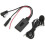 Adaptador de Cabo AUX  para Carro com Microfone Mãos-Livres, Compatível com para  CDA-9857, CDA-9886 e CDA-117. 5