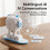 EMO Interactive AI Desktop Robot  Chat, Multilingual Companion, Dancing  Robot Charging Skateboard 5