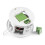 3" Compact Small In Ceiling Speaker (x2) - 15w Each - Power Dynamics CSBA3L 5