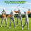 Swing Trainer for Posture Arm Position Correction Slip Surface,Corrects Chicken Wing,Scooping 4