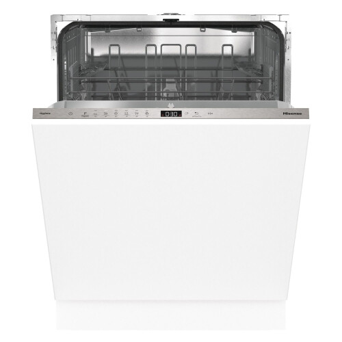 Hisense Hisense Hi4 Integrated Dishwasher - Quick Wash Silver control panel HV642E90UK