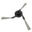 12PCS Side Brush for  D20 Pro / D20  Vacuum Cleaner Replacement Parts 5