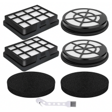 Conjunto de 2 filtros HEPA de substituição para aspiradores de pó compatíveis com as séries Bosch BBZ152EF BGC05 BGS05 BGC05A320 BGC05A22