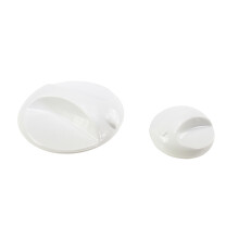 Premium Quality Knob Pack For Galaxy Aqua 1000, 2000, 3000, 4000 Showers White