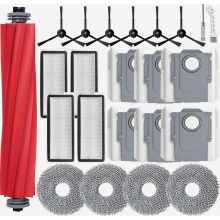 Kit de acessórios para aspirador de pó compatível com Roborock Qrevo S, Qrevo Pro, Qrevo MaxV e Qrevo Plus. Inclui 1 bocal principal.