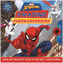 (1 Mat) Marvel Spider-Man: Amazing Floor Colouring Mat