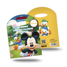 (Pack of 1) Disney Mickey and Friends Colouring Book with Stickers