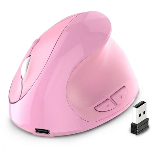 Ergonomic Vertical Mouse Rechargeable Wireless USB 2.4G for Computer Laptop Gaming Mouse 1