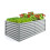 Verhoogd tuinbed, metaal, 180x95x60 cm, open bodem 2
