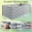 Verhoogd tuinbed, metaal, 180x95x60 cm, open bodem 4