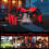 Opblaasbare Halloween-spin met LED-ogen, 313 cm 3