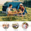 Campingtafel, waterdicht blad, draagbaar, draagvermogen 80 kg 3
