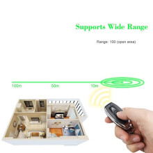 Pacote com 5 Transmissores Remotos Sem Fio EV1527 de 433 MHz, Chaveiro de 2 Botões A/B, Controle Multimodo para Módulos Receptores EV1527