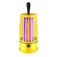 Destructeur de Moustiques Électrique Portable Rechargeable par USB, Piège à Mouches UV pour Chambre, Terrasse et Camping