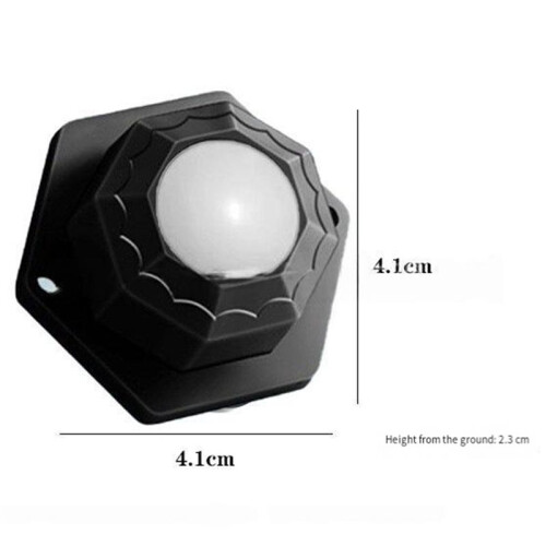 12 Rotelle per Mobili Autoadesive Resistenti, Piatte, con Viti, A Sfera Silenziose A 360