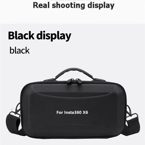 Carrying Case for  X6, Protective Carry Case with Shoulder Strap Hard Shell Storage Bag for Travel Case Black 1