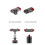 Adaptateur de Fixation Rapide pour  X6, Support D'Extension de Base de Caméra à Vis 1/4 Pouce avec Griffes Pliables 5