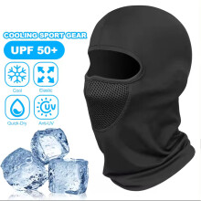 Masque de protection intégral pour moto, Balaclava respirante et chaude, Protection contre le vent