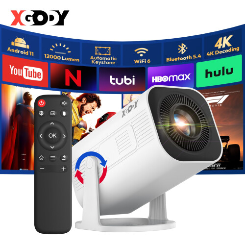 1080P Portable Projector LED Smart Mobile Phone Mini Bundle Outdoor Multimedia
