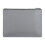 Sac à documents en cuir Argent, Grande capacité, Minimaliste pour bureau 1