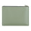 Sac à documents en cuir minimaliste, grande capacité, vert, pour bureau 1