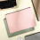 Sac à documents en cuir minimaliste, grande capacité, vert, pour bureau 3
