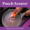 Vileda Vileda Punch Orange Heavy Duty Sponge Scourer Kitchen Cleaner 3