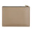 Sac à documents en cuir abricot, grande capacité, minimaliste pour bureau 1