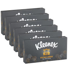 Kleenex Extra Large Facial Tissues 90 Sheets Pack 6
