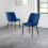 Set Of 2 Delaunay Dining Chairs - Blue 2