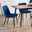 Set Of 2 Delaunay Dining Chairs - Blue 1