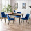 Set Of 2 Delaunay Dining Chairs - Blue 4