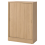 IKEA TONSTAD Display Cabinet-Oak 82x37x120 cm 1