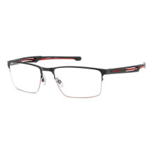 Bril - CARRERA - CARRERA 8939 - Metalen montuur - Mat zwart/rood - Man 57-18-133.8
