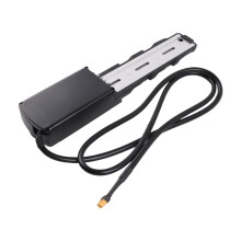 V8 Electric Bicycle Spare Parts - Battery Base Mounting Plate Bracket with 4-Pin Rail & XT60 Connector