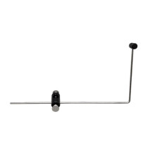 Portable Fly Tying Vise Tool Fly Vise Fishing Hook Rotary Fly Gears 360 Rotation Multiple Adjustments Black