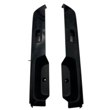 Set di 4 Pezzi per Pannello Interruttori Alzacristalli Interni In Legno, Copertura Pulsanti Bracciolo 74232-0K620 per  Patrol Y61 05-23