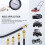Professional Pressure Gauge for Gasoline Engine Compression Testing with Multiple Adapters 4