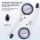 Professional Pressure Gauge for Gasoline Engine Compression Testing with Multiple Adapters 1