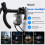 2500 Lumens Bike Light with Auto Light Sensor Super Bright LED Headlight Rechargeable Front Light for Night Riding 3