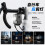 2500 Lumens Bike Light with Auto Light Sensor Super Bright LED Headlight Rechargeable Front Light for Night Riding 9