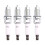 4Pcs Car Spark Plugs for  A1 A3  Caddy     Octavia Rapid 2007-2018 03F905600A 1