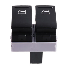 Bilaccessoar Elektrisk Dörrfönster Dubbelströmbrytare Kontroll för Transporter T5 T6 Caravelle 7E0959855A 7E0959855