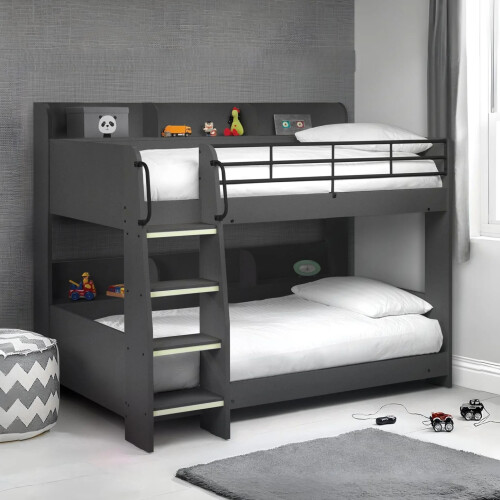 Domino Bunk Bed - Anthracite