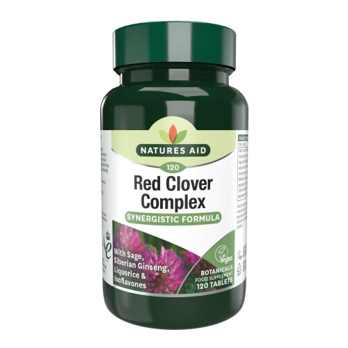 Natures Aid Natures Aid Red Clover Complex with Sage, 60 Tablets